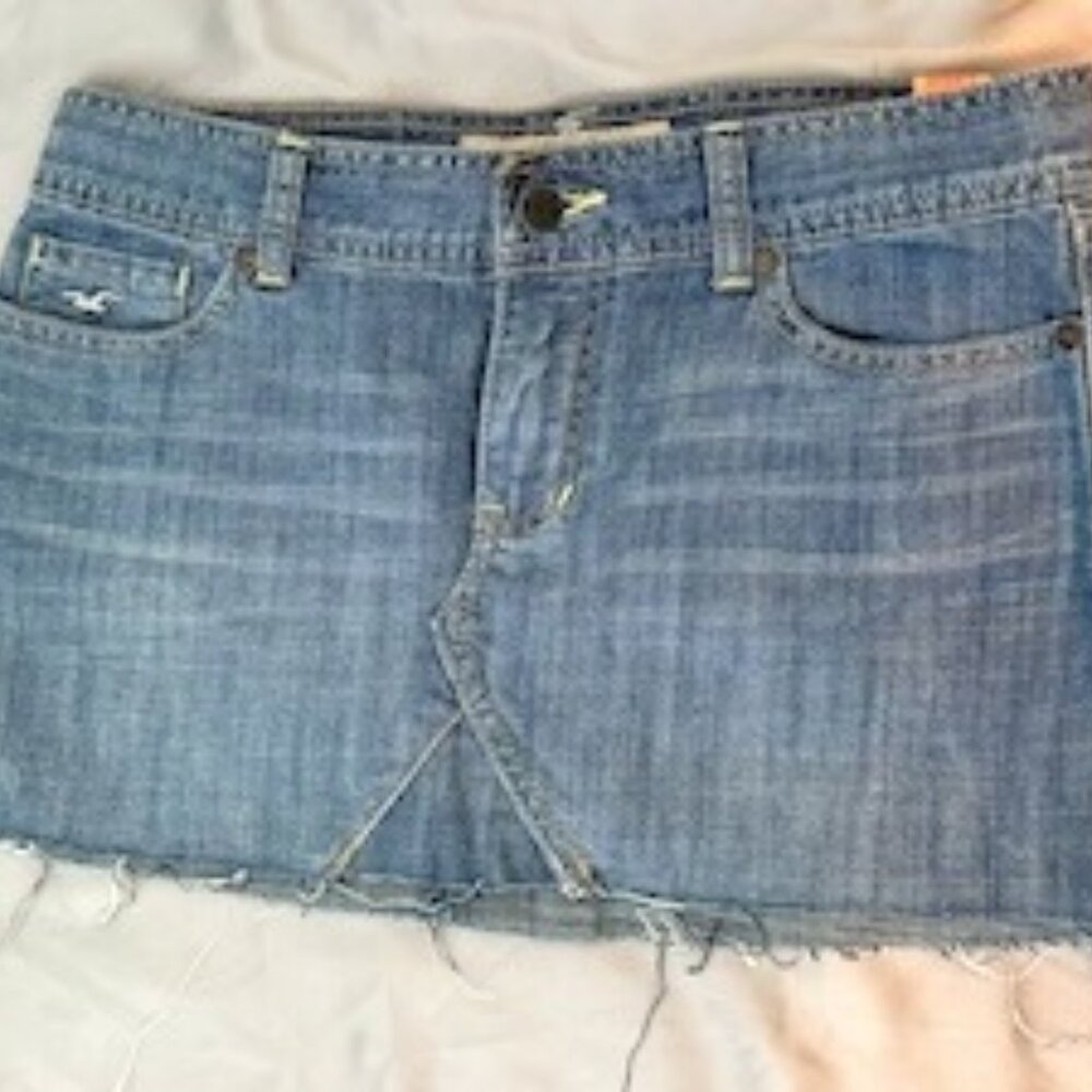 Hollister - Mini Denim Skirt